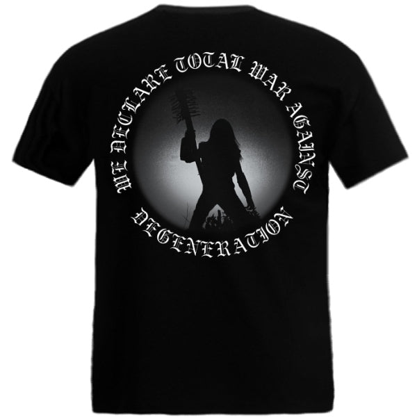 Nokturnal Mortum - Nechrist / Нехристь 2018 Black Short Sleeved T-shirt