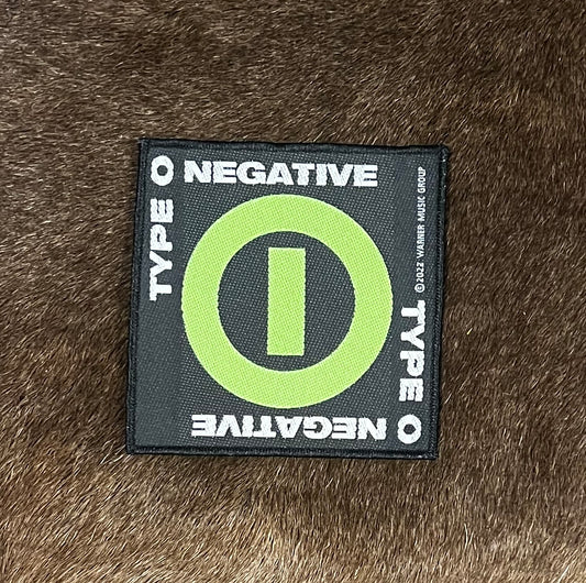 Type O Negative - Negative symbol Patch