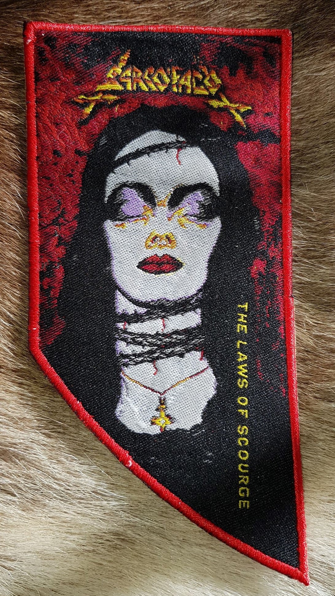 Sarcofago - The Laws of Scourge Patch