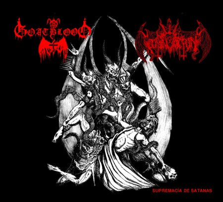 Goatblood / Nihil Domination - Supremacia De  Satanas Digipak CD