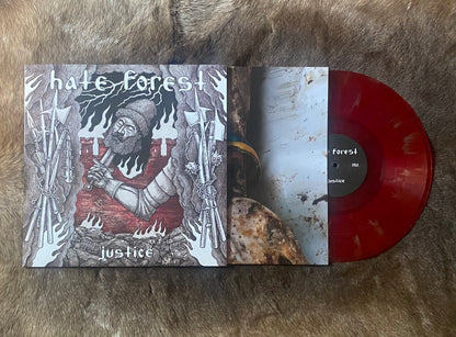 Hate Forest - Justice Coloured & Black Vinyl EP