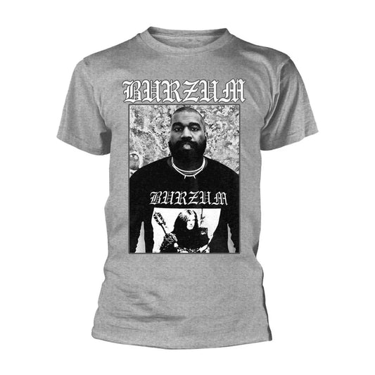 Burzum - Black Metal Kanye Grey Short Sleeved T-shirt