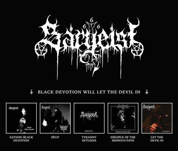 Sargeist - Black Devotion Will Let The Devil In 5 CD Box Set