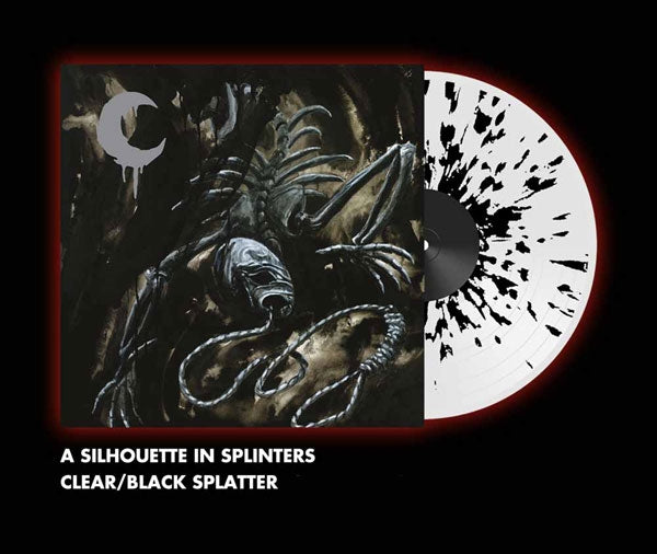 Leviathan - A Silhouette in Splinters Clear and Black Splatter Vinyl LP