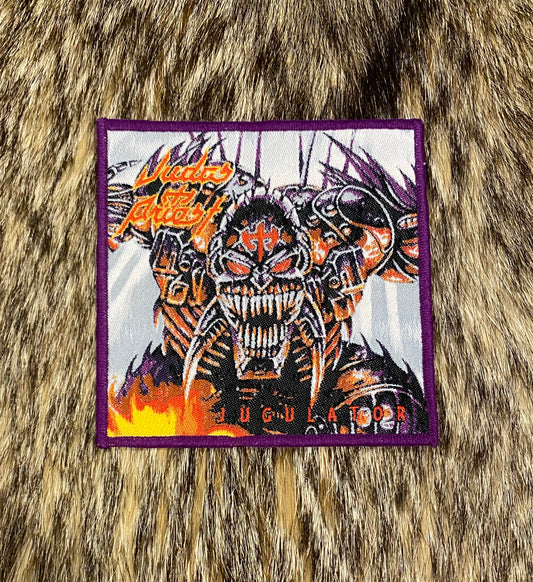 Judas Priest - Jugulator Purple Border Patch