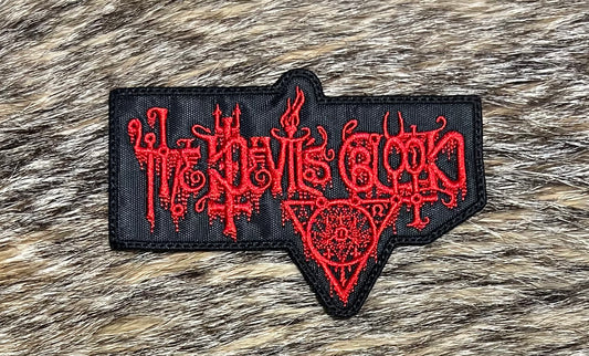 The Devils Blood - Come Reap Red Cut Out Logo Patch
