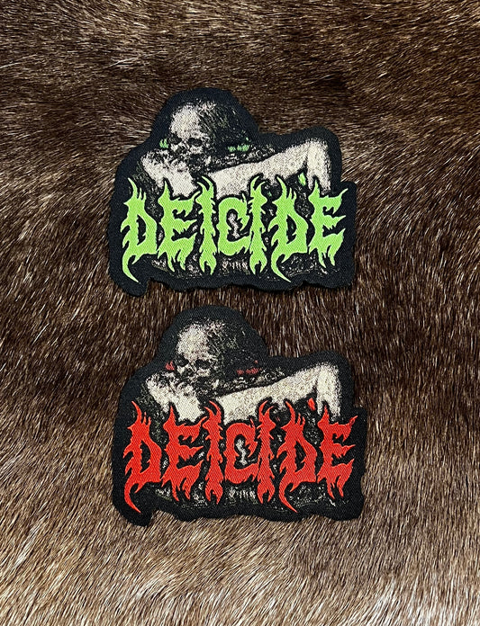 Deicide - Til Death Do Us Part Cut Out Patch