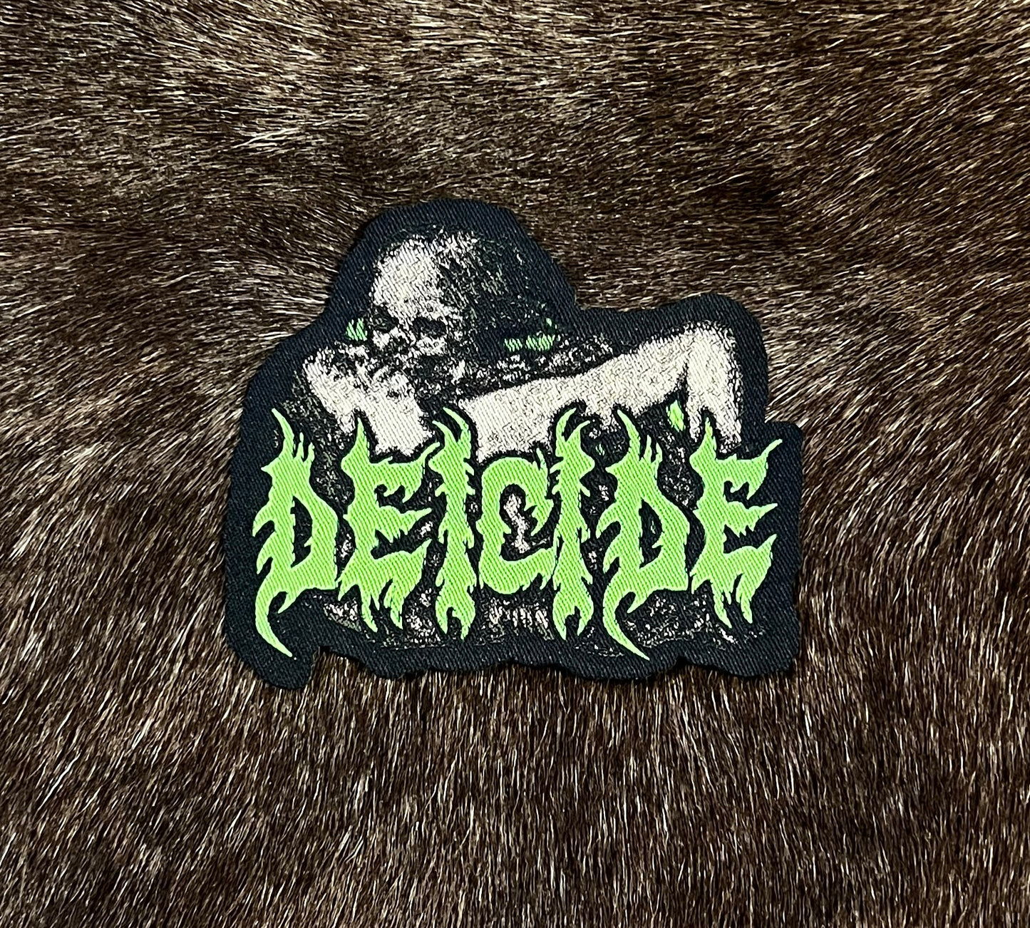 Deicide - Til Death Do Us Part Cut Out Patch