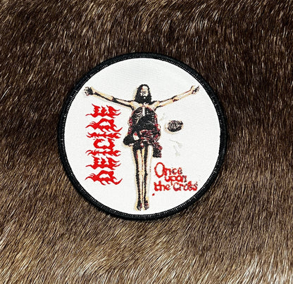 Deicide - Once Upon the Cross Circular Coloured Border Patch
