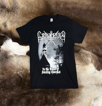 Graveland - In the Glare Of Burning Churches Short Sleeved T-shirt