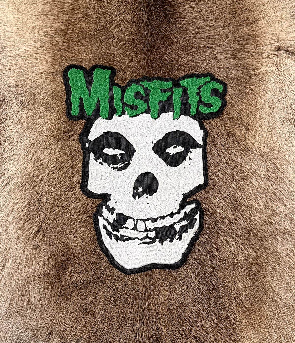 Misfits - Classic Logo Skull Large Patch