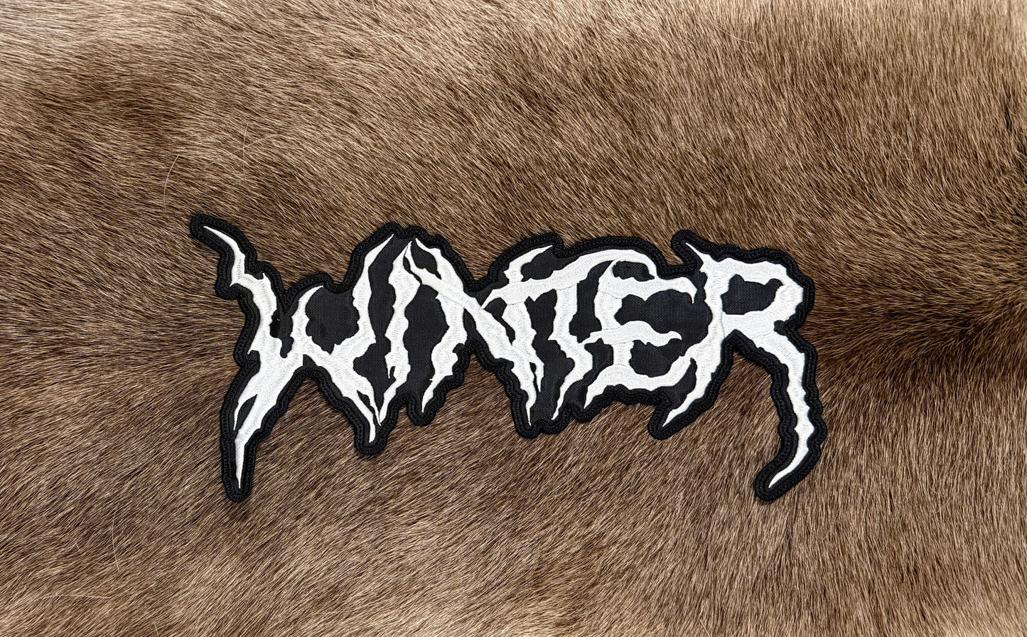 Winter - Cut Out Logo Large Patch