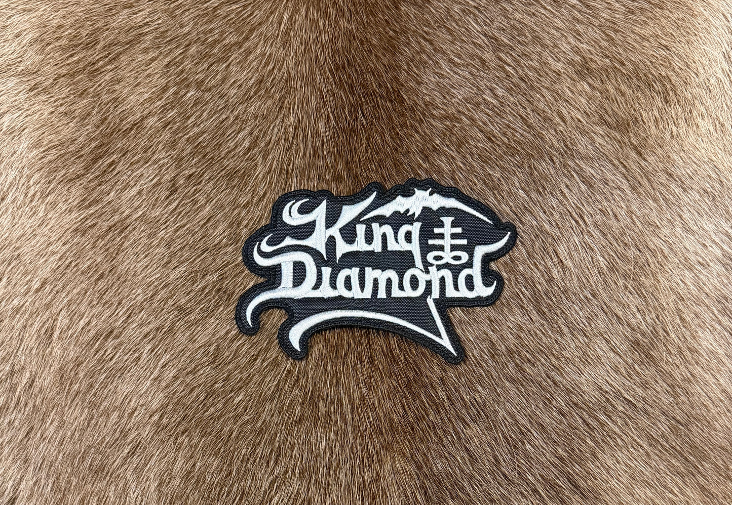 King Diamond - Cut Out Logo Patch