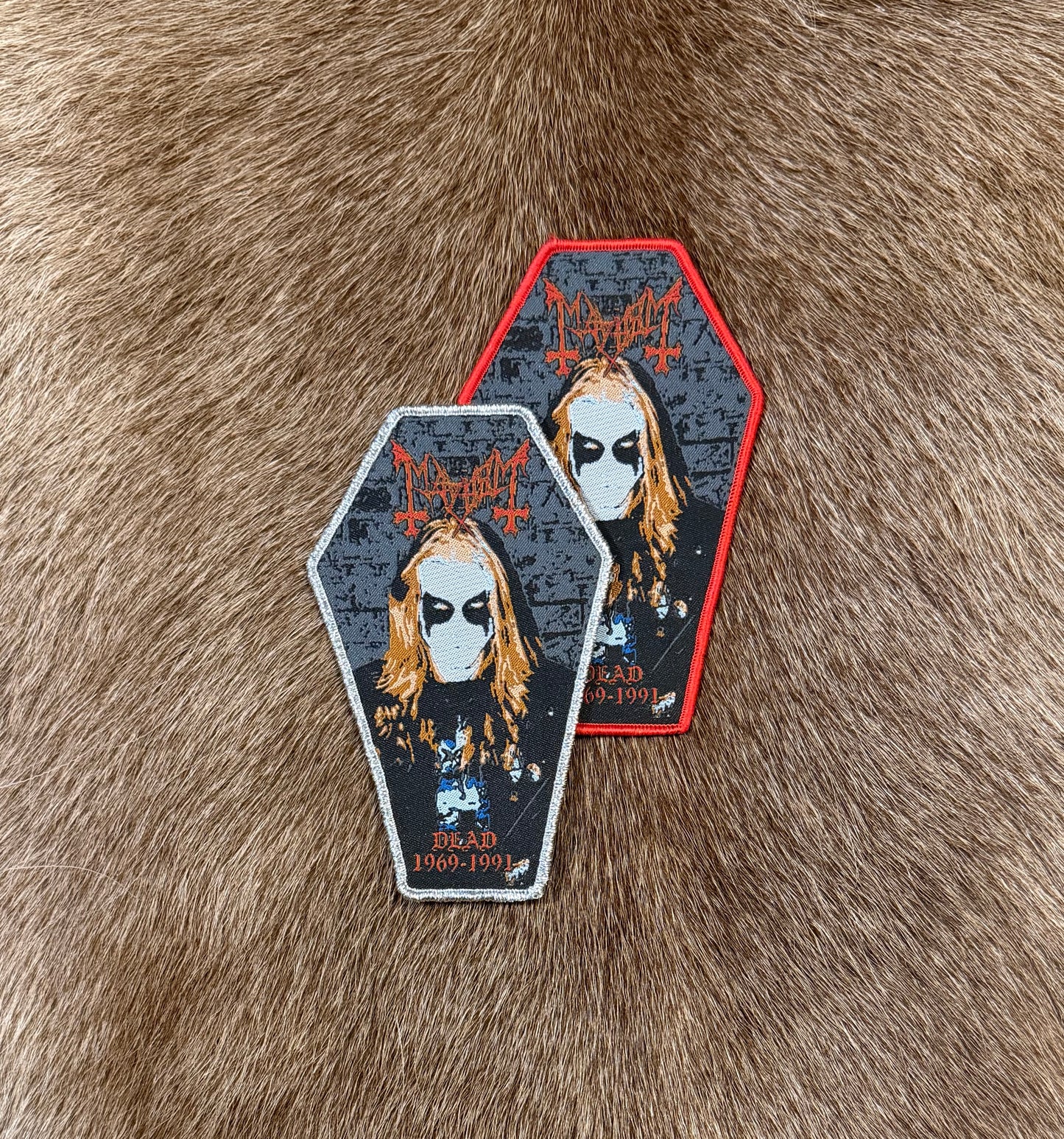 Mayhem - Dead 1969-1991 Coffin Patch