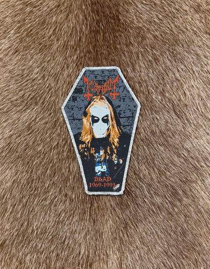 Mayhem - Dead 1969-1991 Coffin Patch