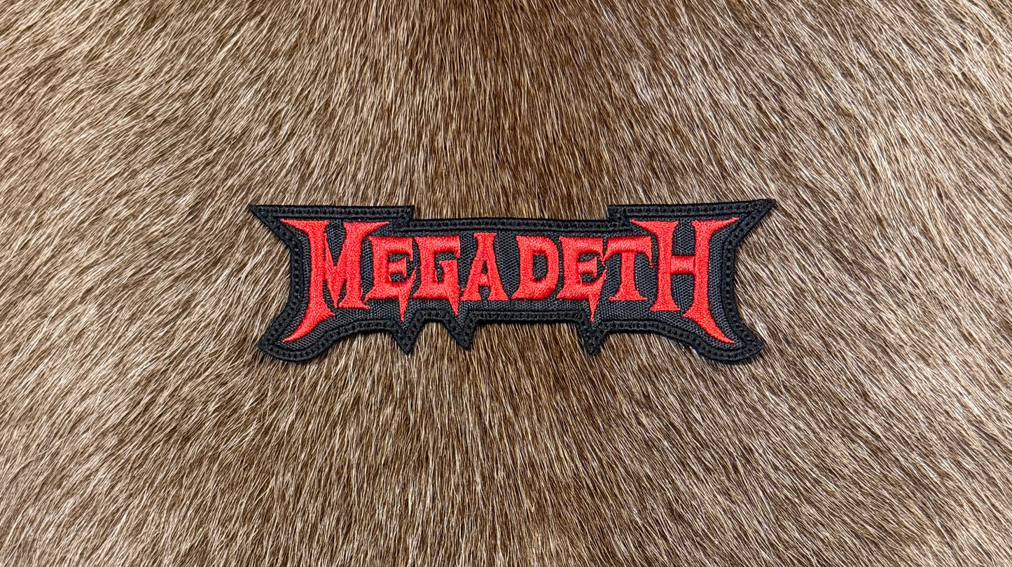 Megadeth - Shaped Logo Patch