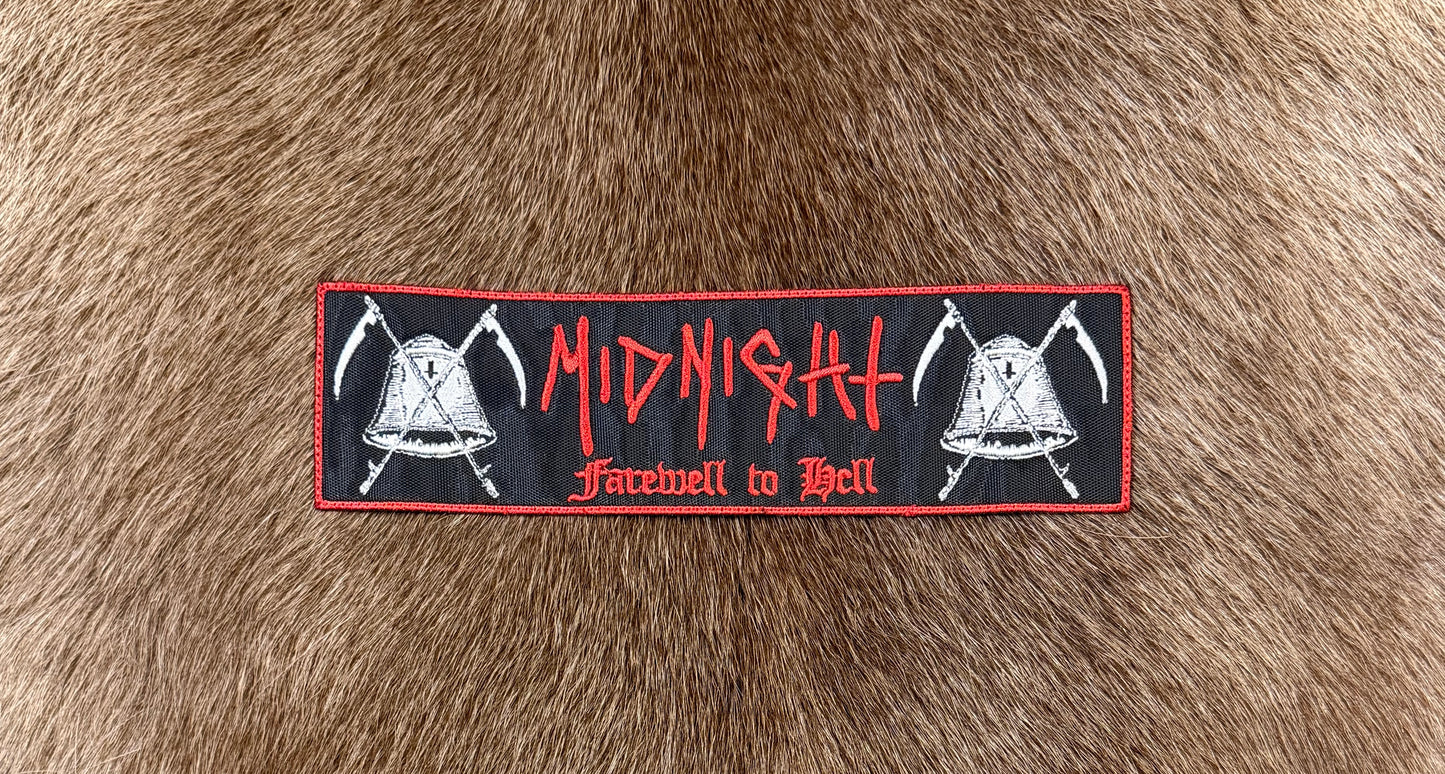 Midnight - Farewell To Hell Strip Patch