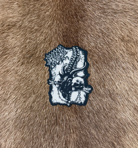 Morbid Angel - Goat,Chain and Skull Cut Out Patch