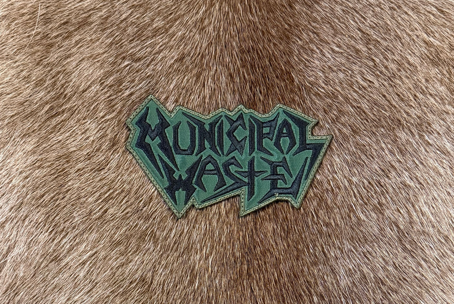 Municipal Waste - Cut Out Logo Patch