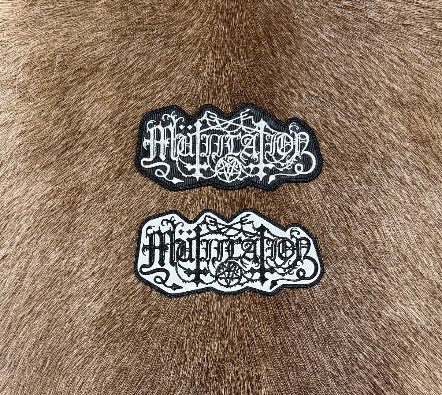 Mutiilation - Shaped Logo Patch
