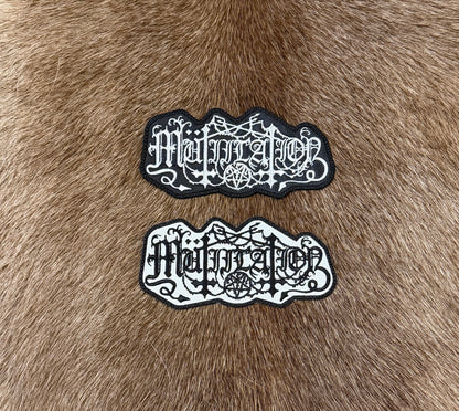 Mutiilation - Shaped Logo Patch