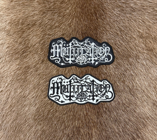 Mutiilation - Shaped Logo Patch