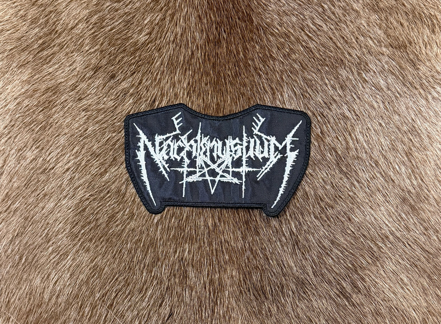 Nachtmystium - Shaped Logo Patch