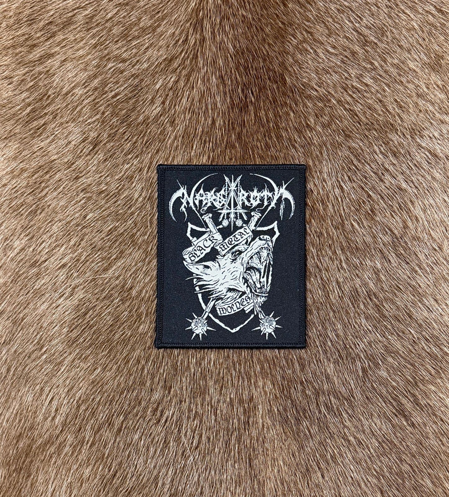 Nargaroth - Black Metal Wolves Patch