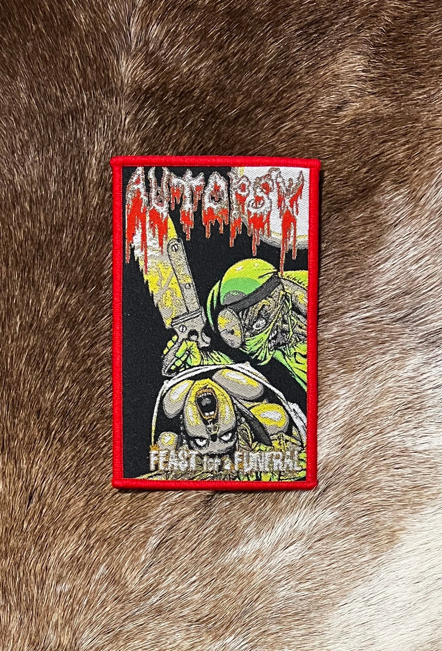 Autopsy - Feast For A Funeral Patch