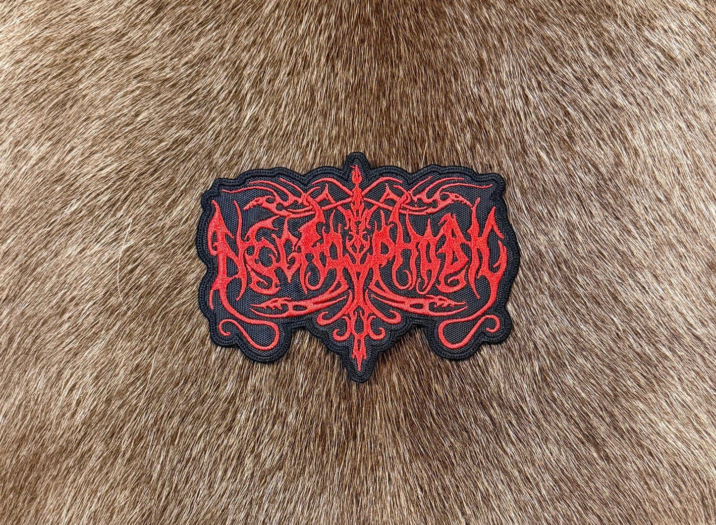 Necrophobic - Red Logo Patch