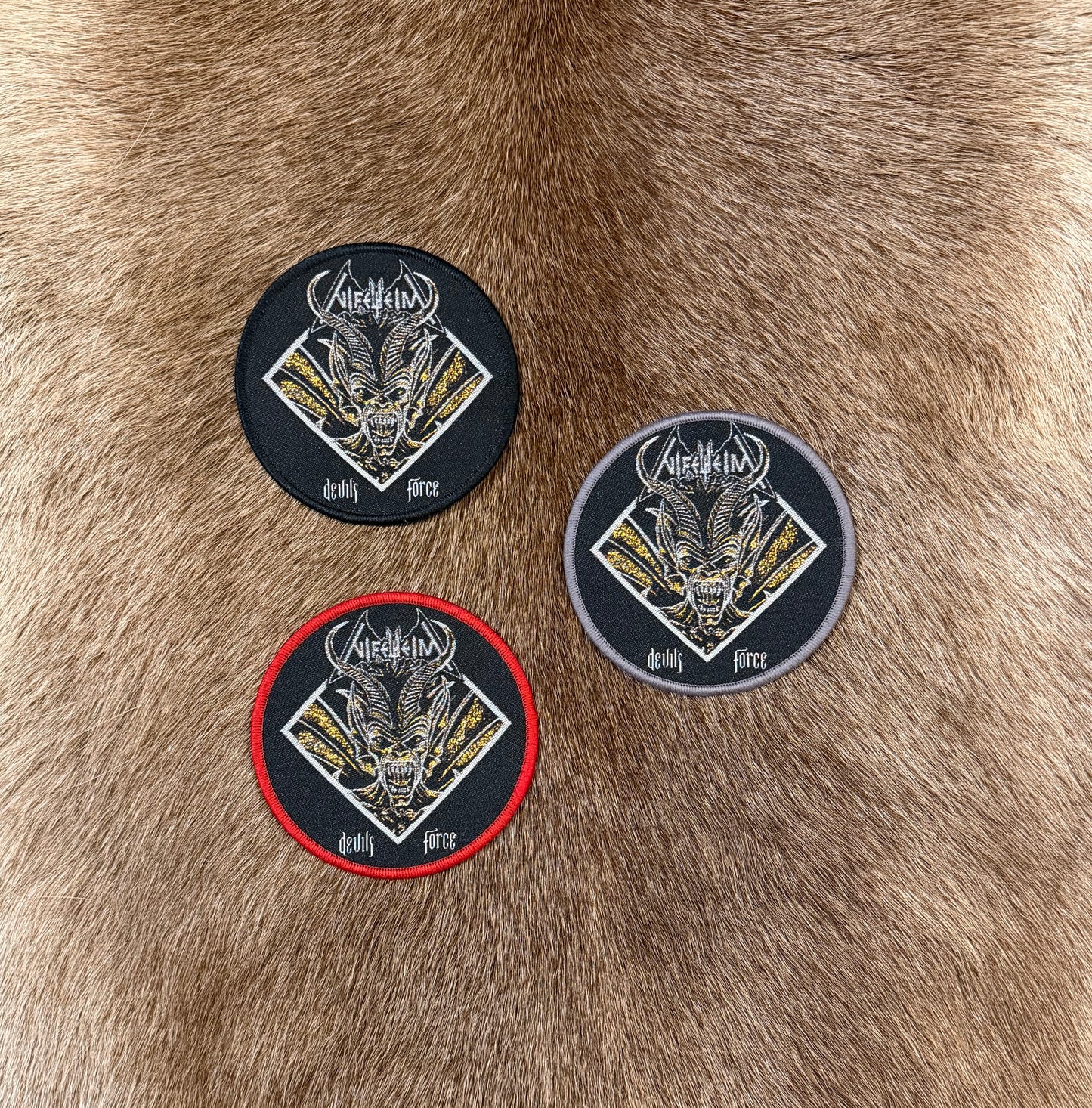Nifelheim - Devils Force Circular Patch