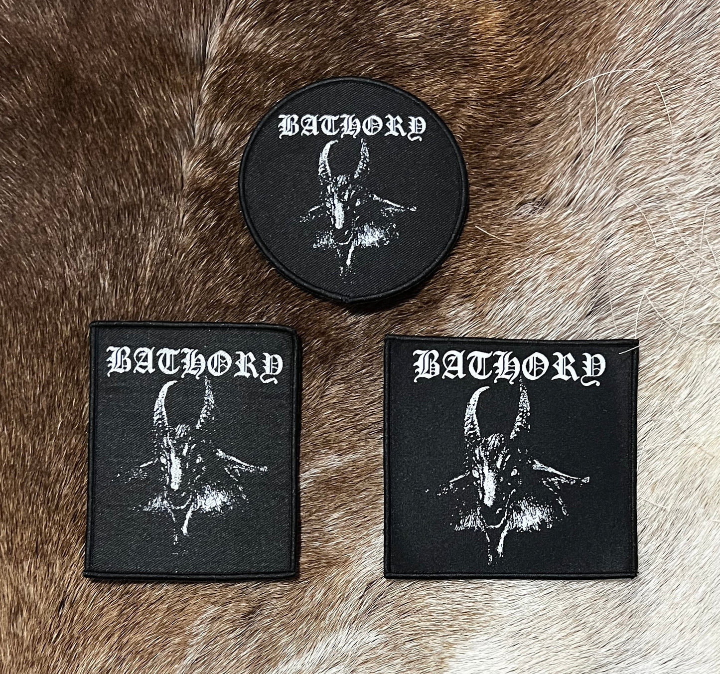 Bathory - Goat Logo Patches
