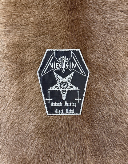 Nifelheim - Satanic Fukking Black Metal Coffin Patch