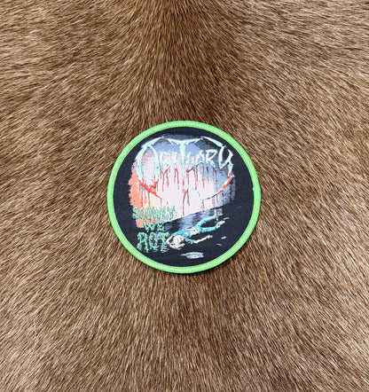 Obituary - Slowly We Rot Circular Patch
