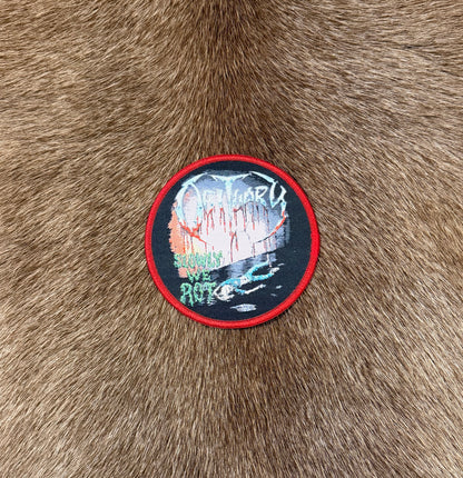 Obituary - Slowly We Rot Circular Patch