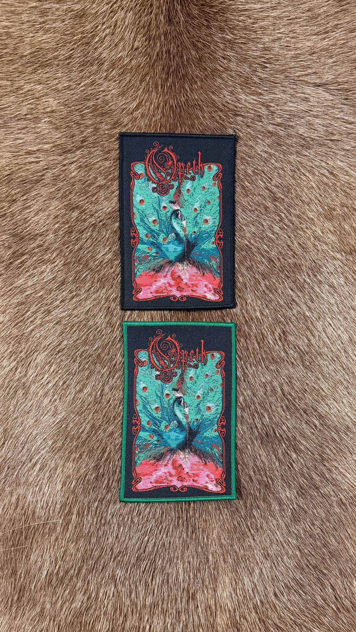 Opeth - Sorceress Black Border Patch
