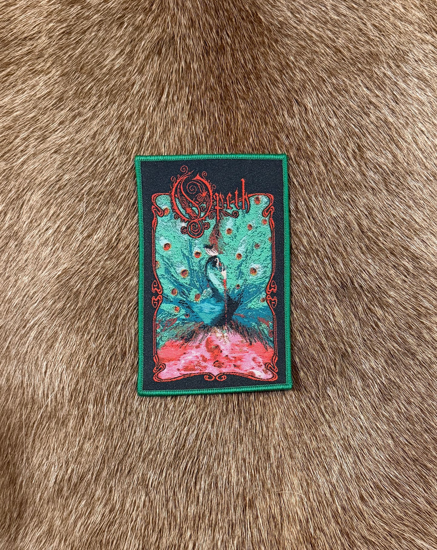 Opeth - Sorceress Black Border Patch