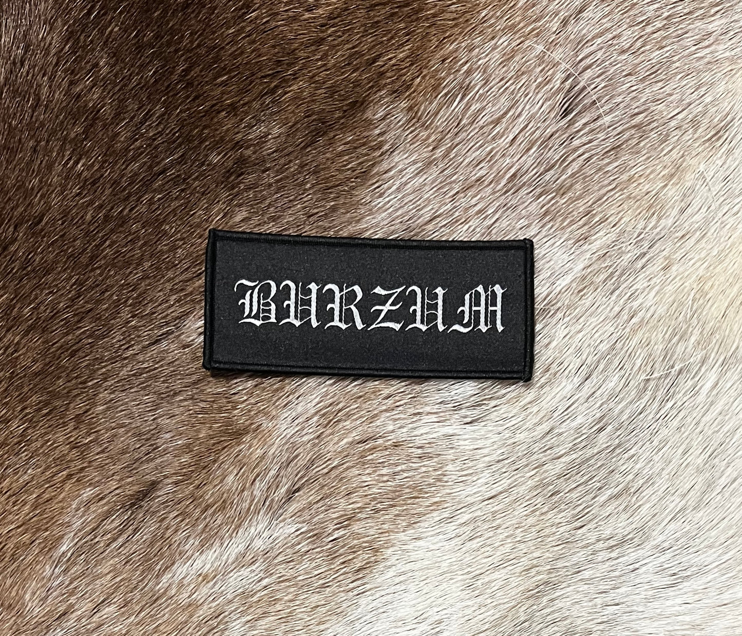 Burzum - Rectangular Logo Patch