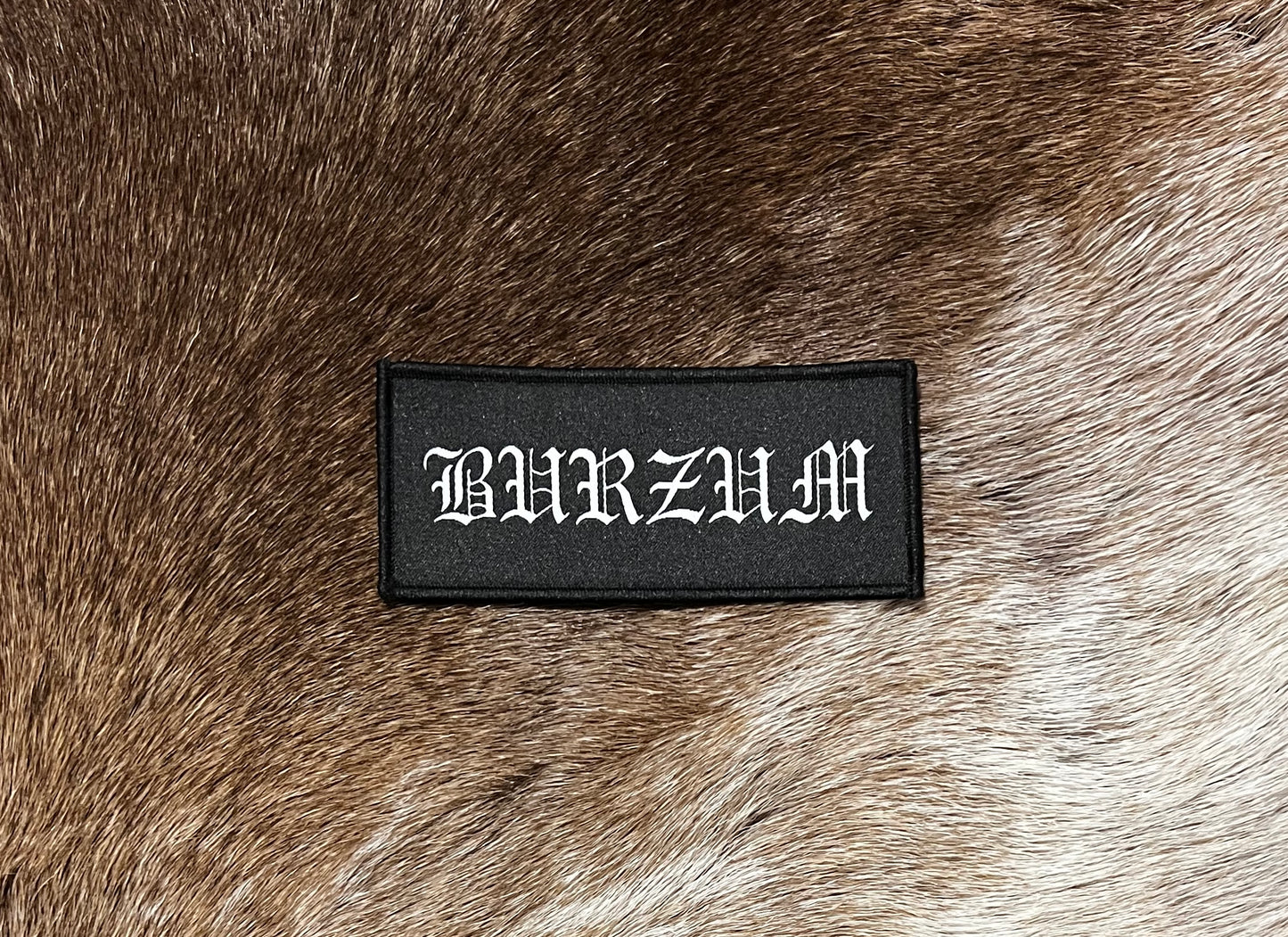 Burzum - Rectangular Logo Patch
