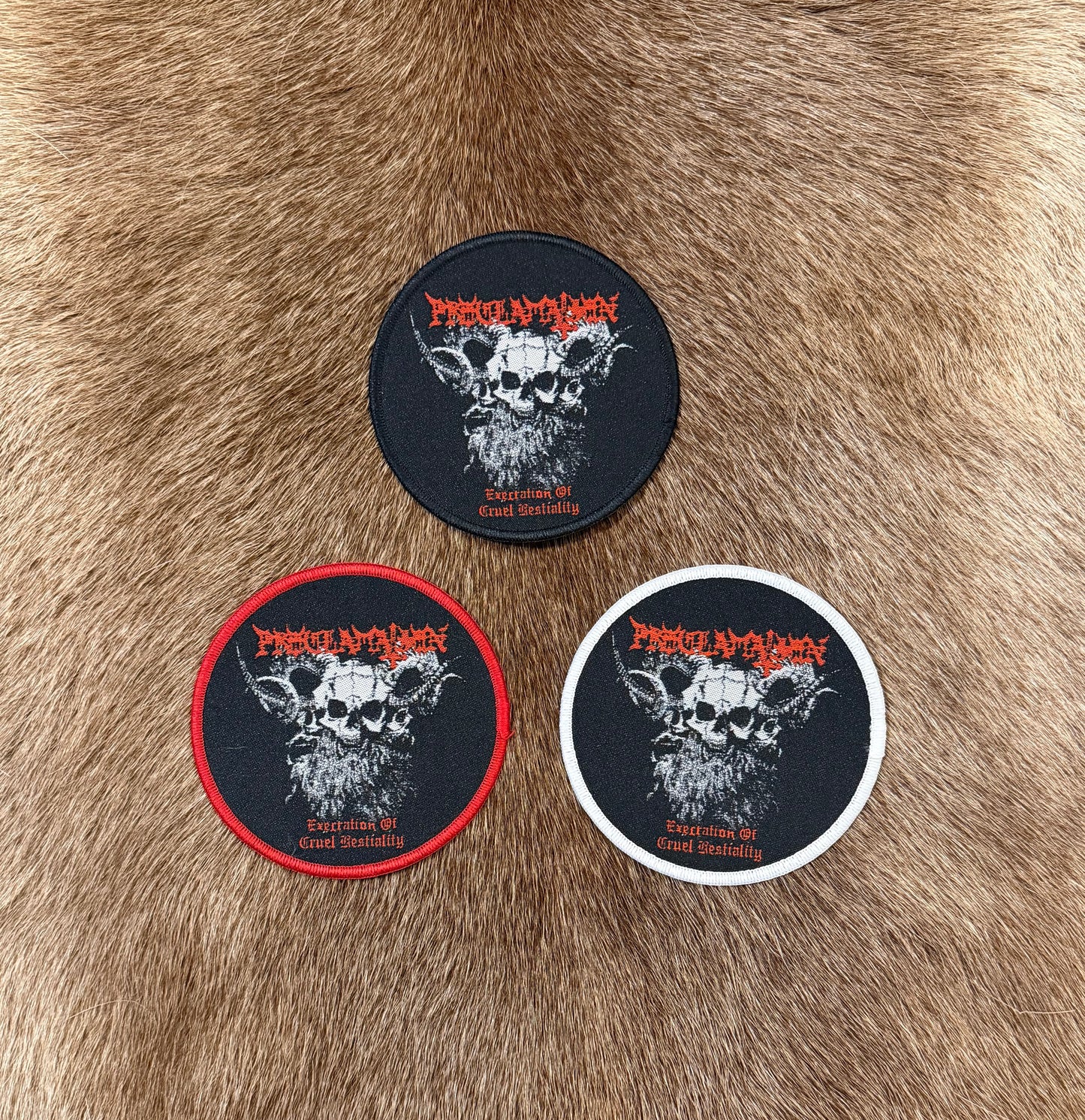 Proclamation - Execration Of Cruel Bestiality Circular Patch