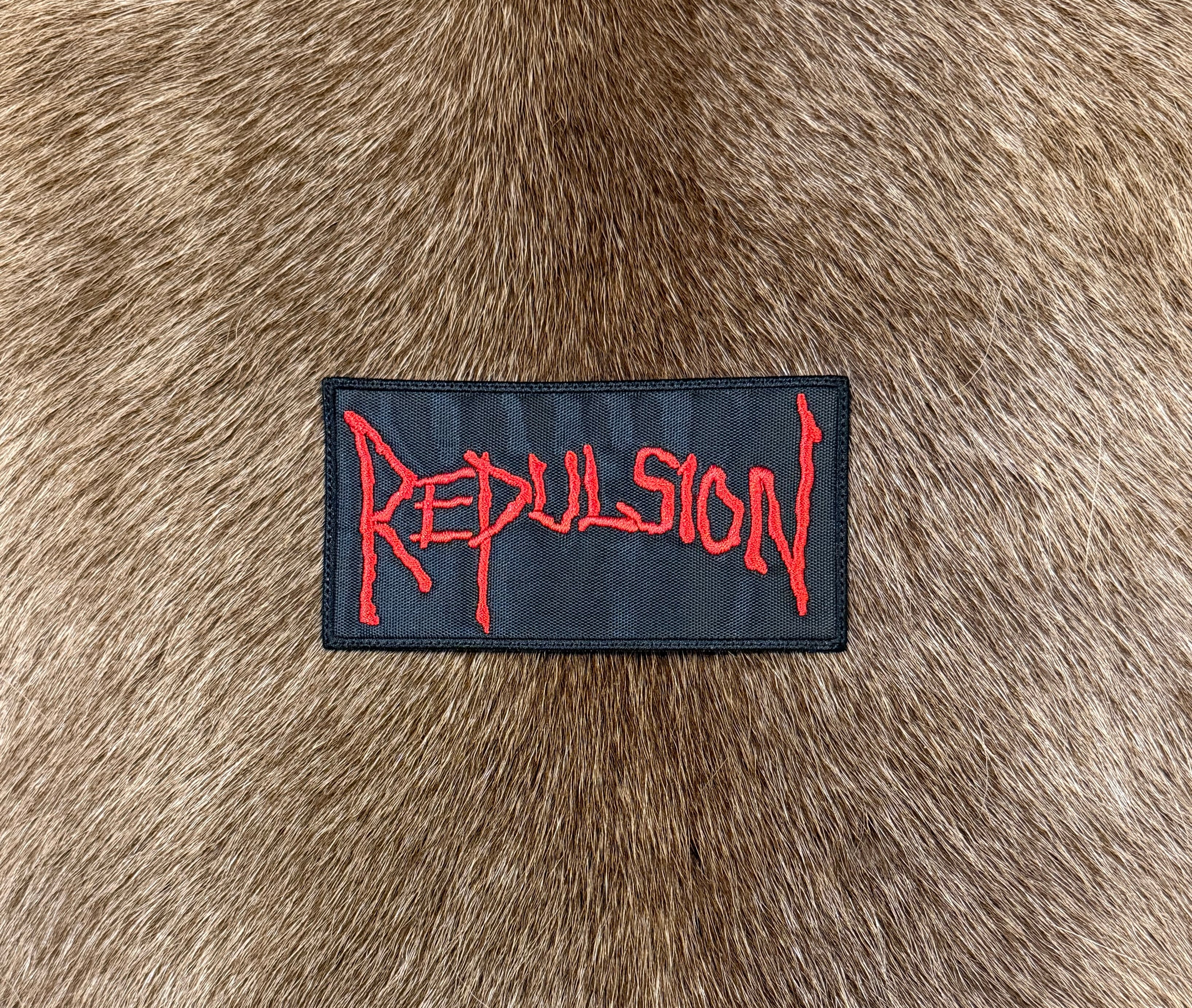 Repulsion - Logo Patch – Mercian Storm Mailorder