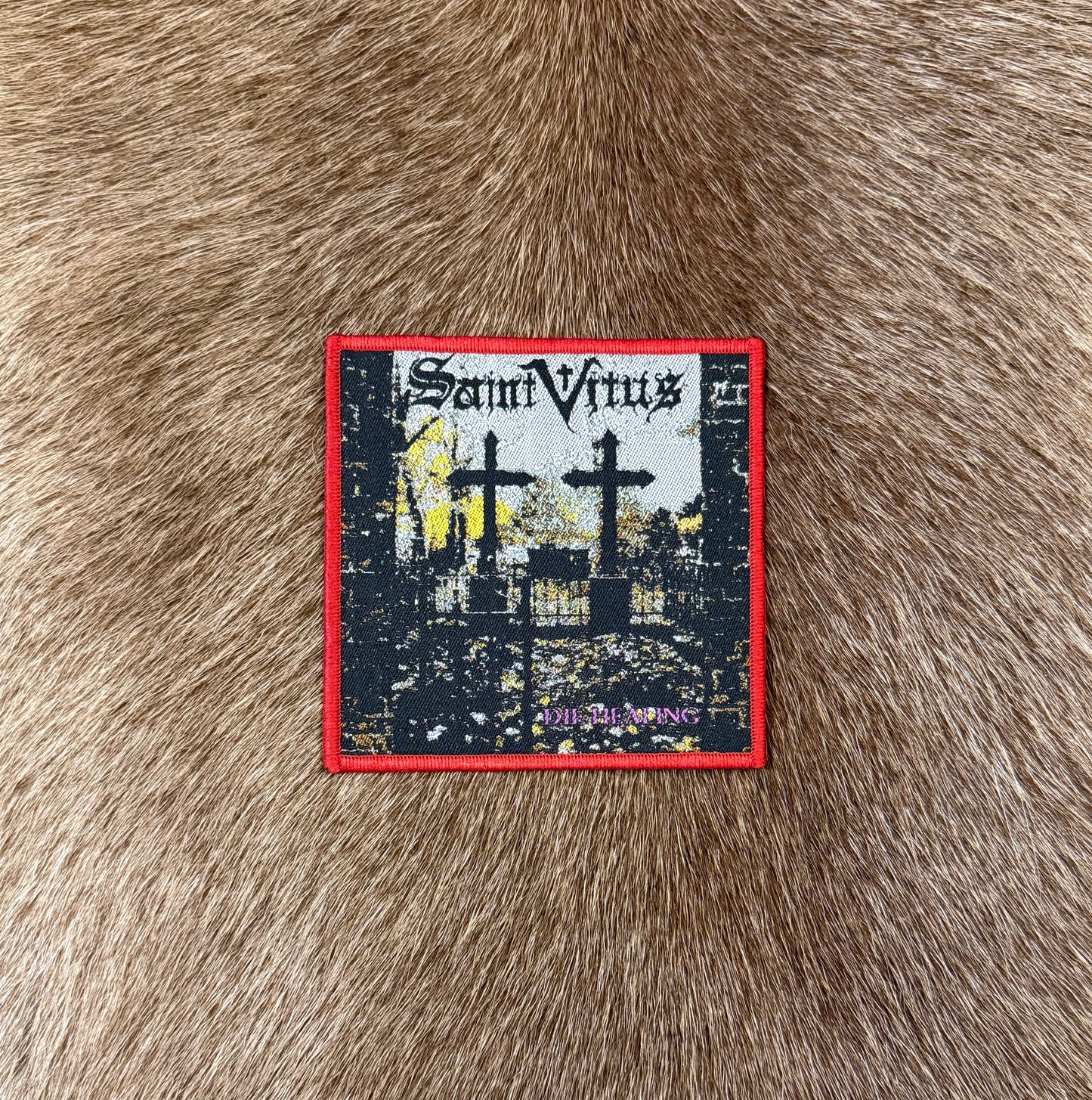 Saint Vitus - Die Healing Album Cover Patch