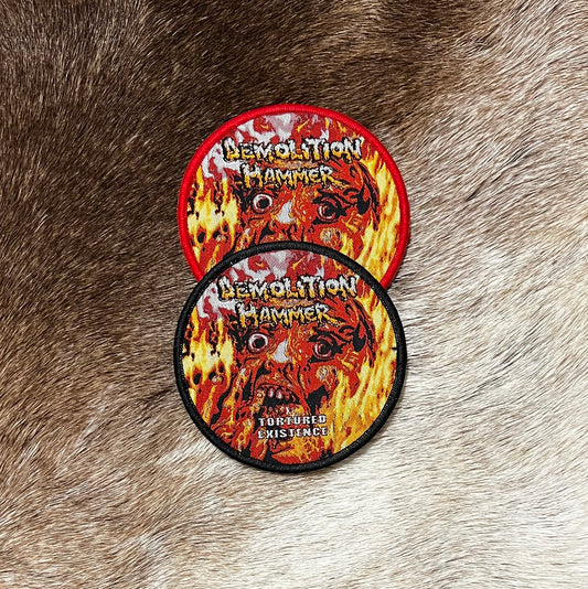 Demolition Hammer  - Tortured Existence Circular Patch