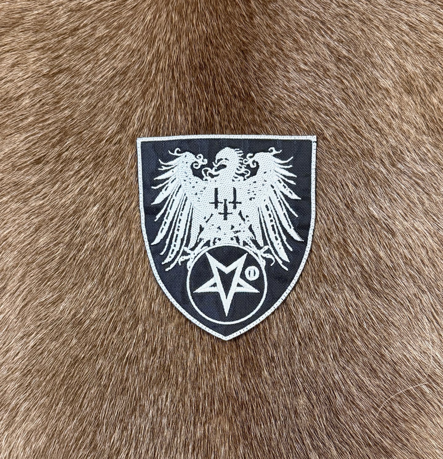 Satanic Warmaster - Black Metal Commando Shield Patch