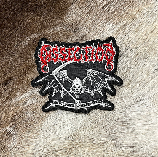 Dissection - Reaper Shaped Large Logo Patch