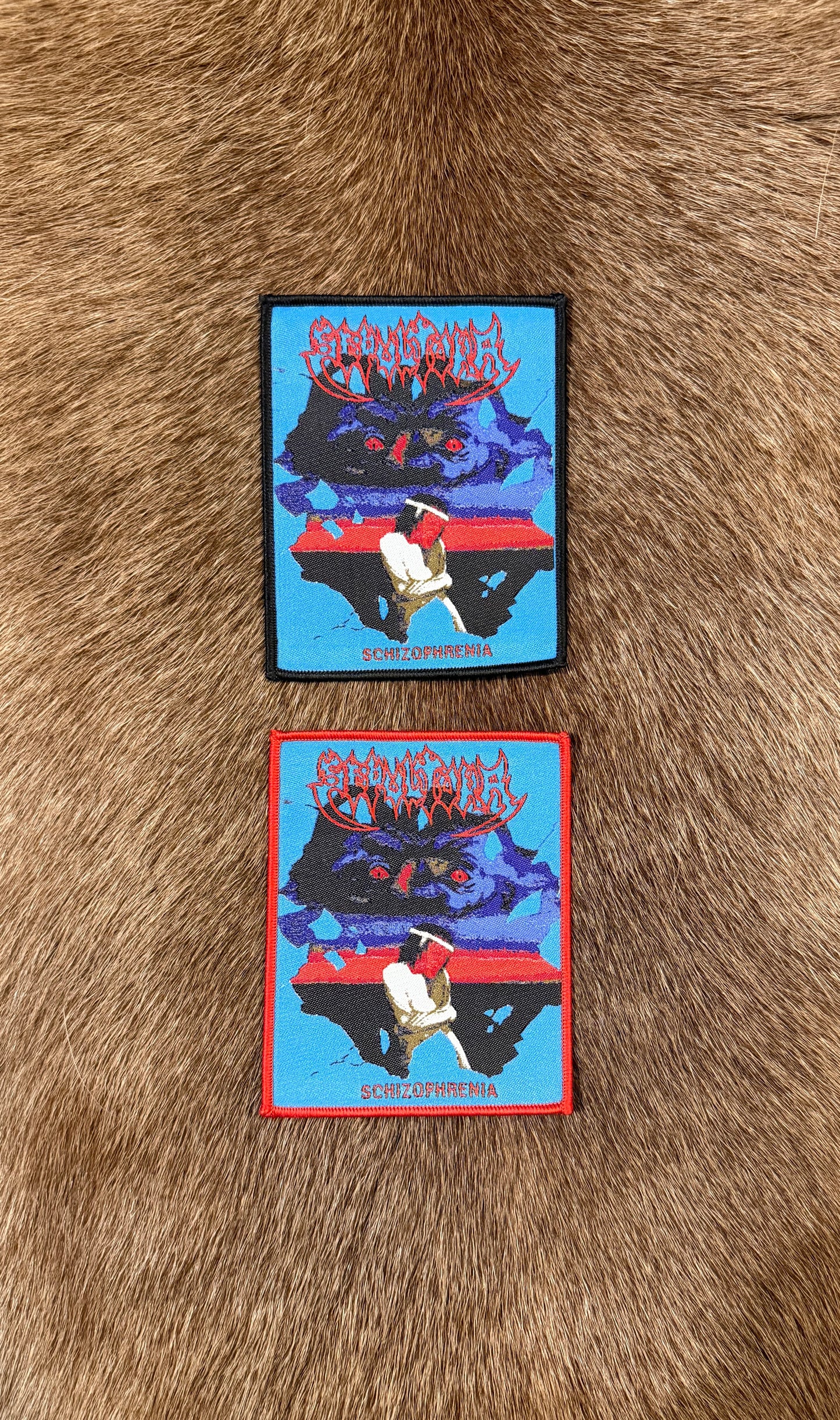 Sepultura - Schizophrenia Red Logo Patch