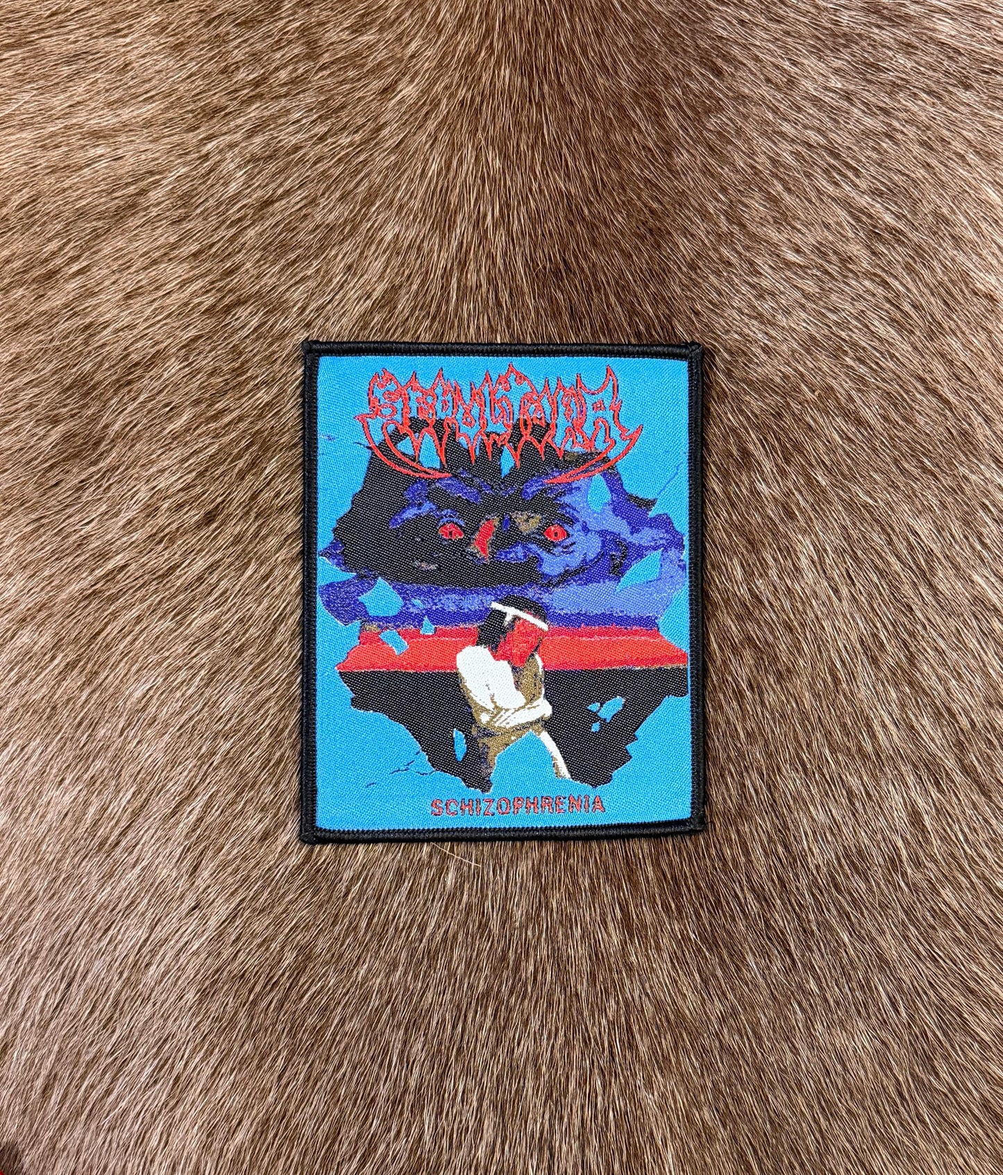 Sepultura - Schizophrenia Red Logo Patch