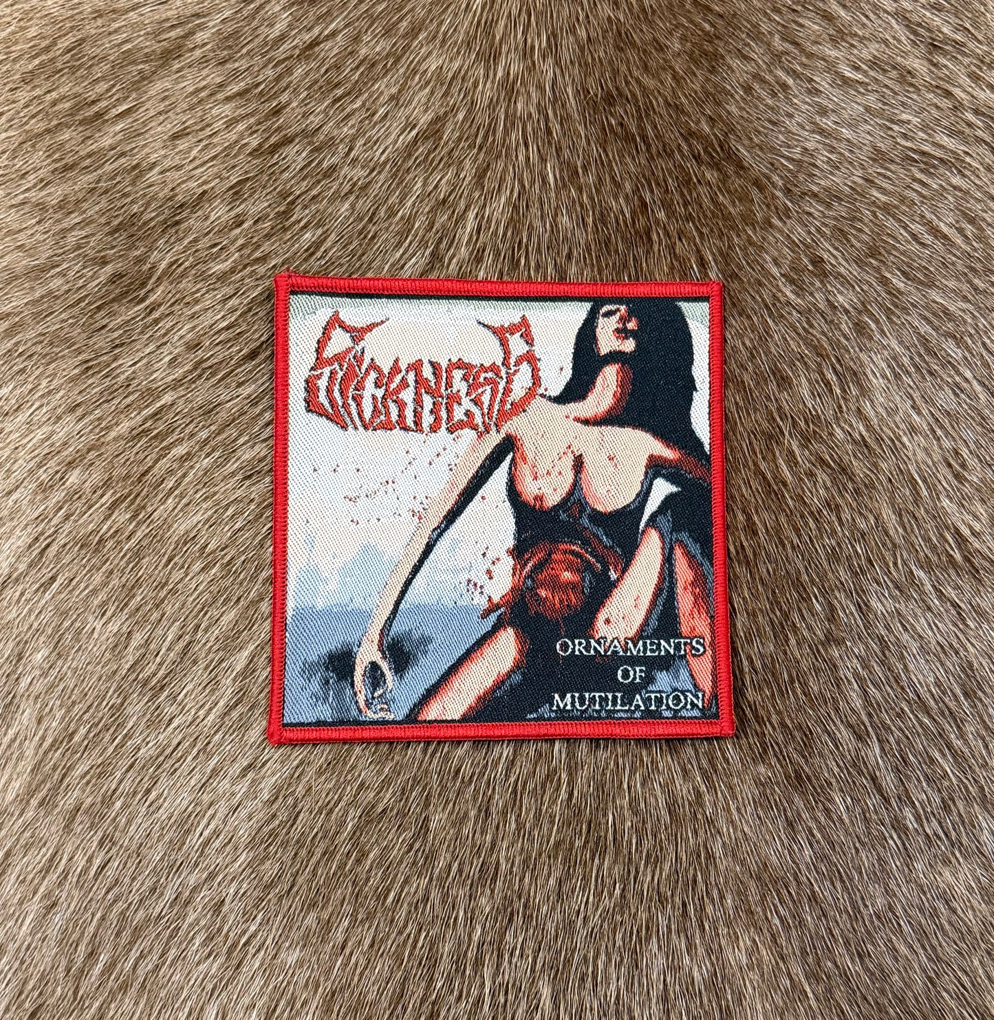 Sickness - Ornaments Of Mutilation Patch