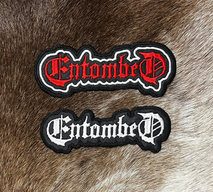 Entombed - Shaped Logo Patch
