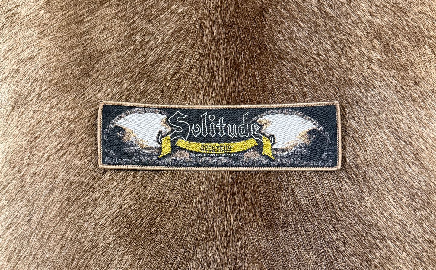 Solitude Aeturnus - Into The Depths Of Sorrow Strip Patch